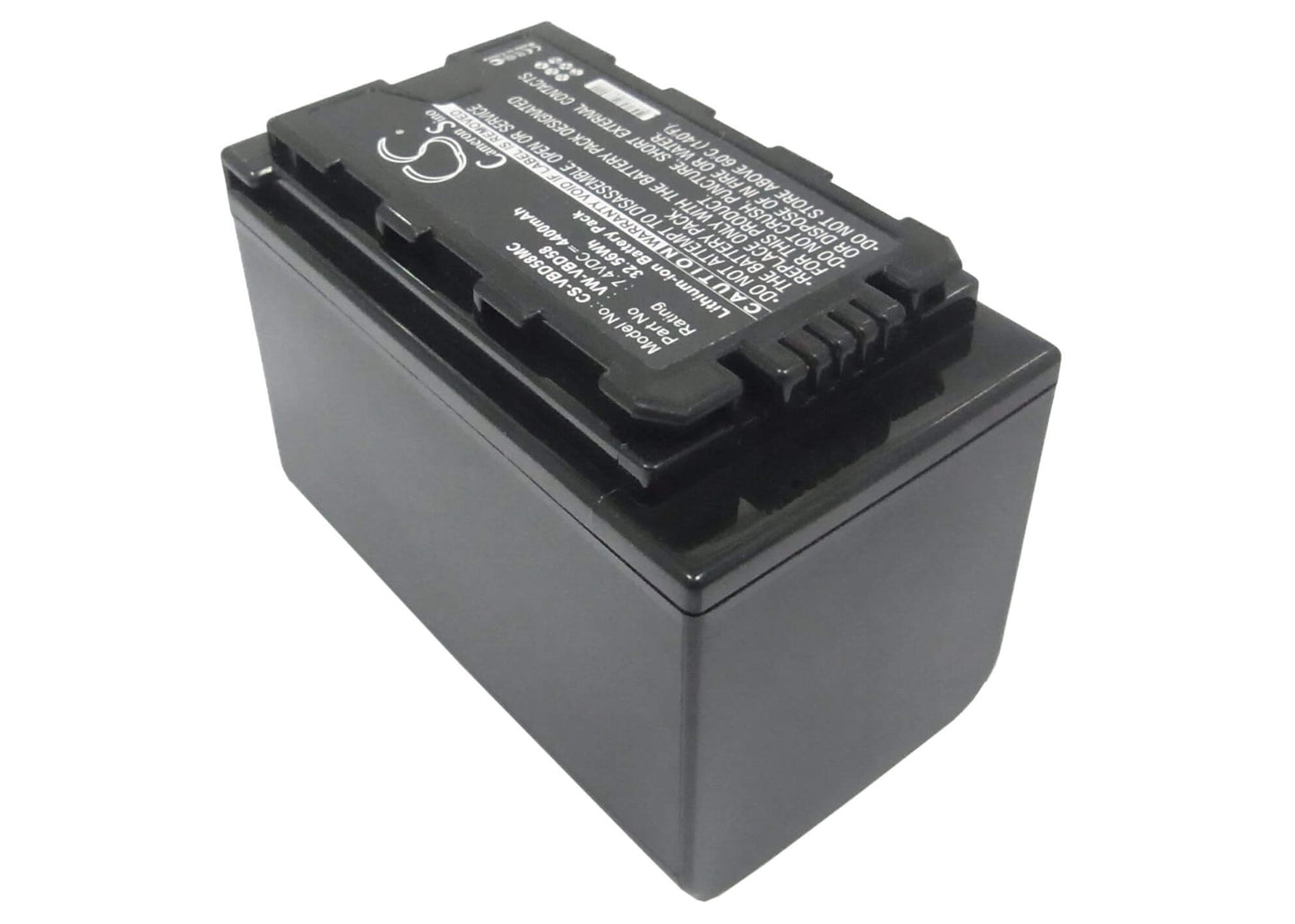7.4V, 4400mAh, Li-ion Battery fits Panasonic, Aj-px270, Aj-px298, 32.56Wh