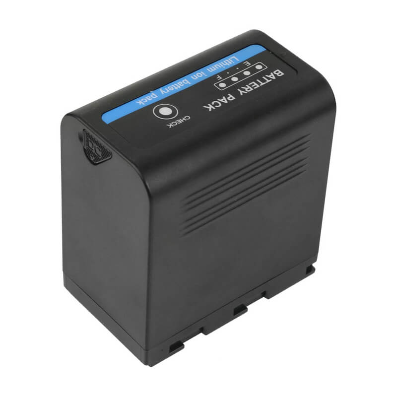 Camera 7.4V, 7800mAh, Li-ion Battery fits Jvc, SSL-JVC70, Gy-hm200e, 57.72Wh