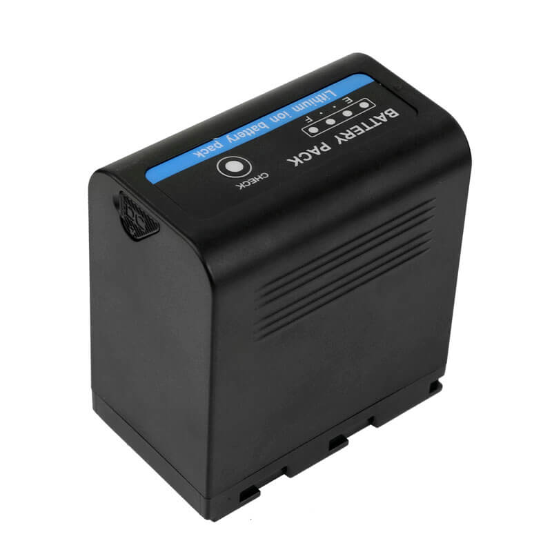 Camera 7.4V, 7800mAh, Li-ion Battery fits Jvc, SSL-JVC75, Gy-hm200e, 57.72Wh