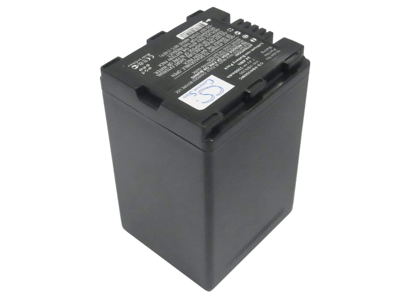7.4V, 3300mAh, Li-ion Battery fits Panasonic, Hc-x900, Hc-x900m, 24.42Wh