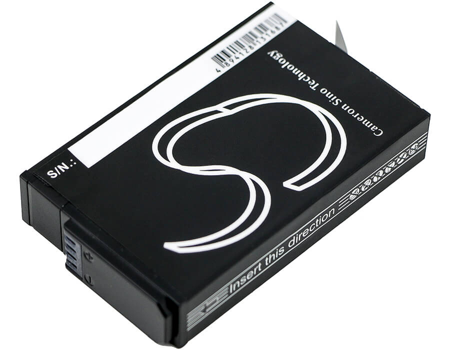 3.8V, 2620mAh, Li-ion Battery fits Gopro, Fusion, Fusion Vr 360, 9.956Wh