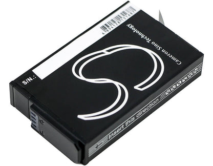 3.8V, 2620mAh, Li-ion Battery fits Gopro, Fusion, Fusion Vr 360, 9.956Wh
