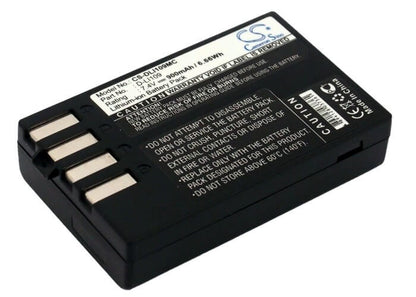 7.4V, 900mAh, Li-ion Battery fits Pentax, K2, K-2, 6.66Wh