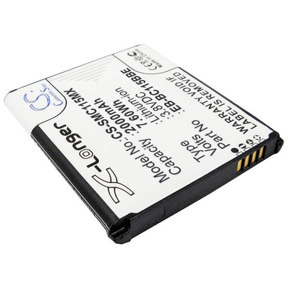 3.8V, 2000mAh, Li-ion Battery fits Samsung, Galaxy K Zoom, Galaxy K Zoom 3g, 7.6Wh