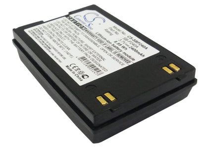3.7V, 2400mAh, Li-ion Battery fits Samsung, Sc-mm10, Sc-mm10bl, 8.88Wh