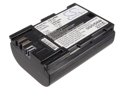 7.4V, 1800mAh, Li-ion Battery fits Canon, 5d Mark Iii, Eos 5d Mark Ii, 13.32Wh