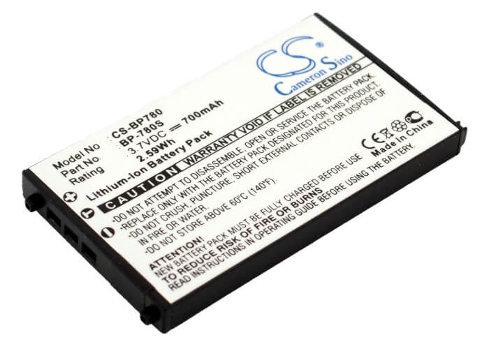 3.7V, 700mAh, Li-ion Battery fits Kyocera, Contax Sl300rt, Finecam Sl300r, 2.59Wh