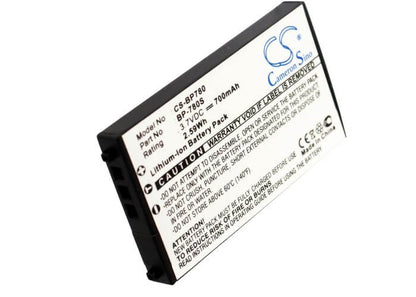 3.7V, 700mAh, Li-ion Battery fits Kyocera, Contax Sl300rt, Finecam Sl300r, 2.59Wh
