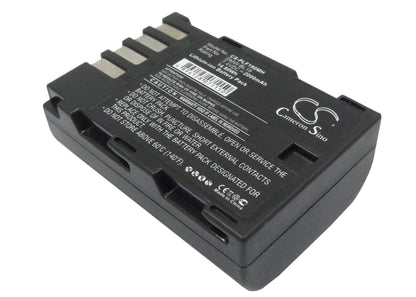 7.4V, 2000mAh, Li-ion Battery fits Panasonic, Lumix Dmc-gh3, Lumix Dmc-gh3a, 14.8Wh