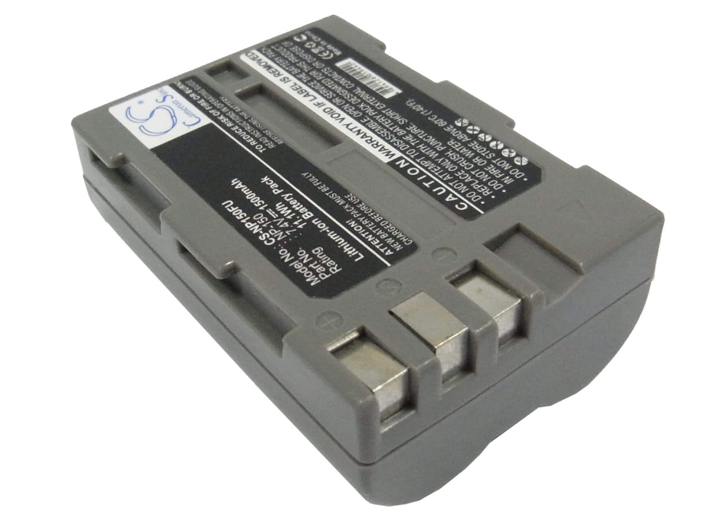 7.4V, 1500mAh, Li-ion Battery fits Fujifilm, Bc-150, Finepix S5 Pro, 11.1Wh