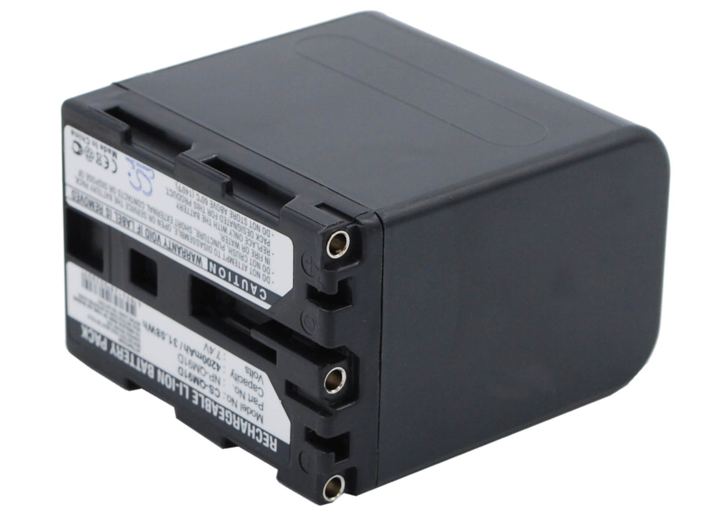 7.4V, 4200mAh, Li-ion Battery fits Sony, Ccd-trv108, Ccd-trv108e, 31.08Wh