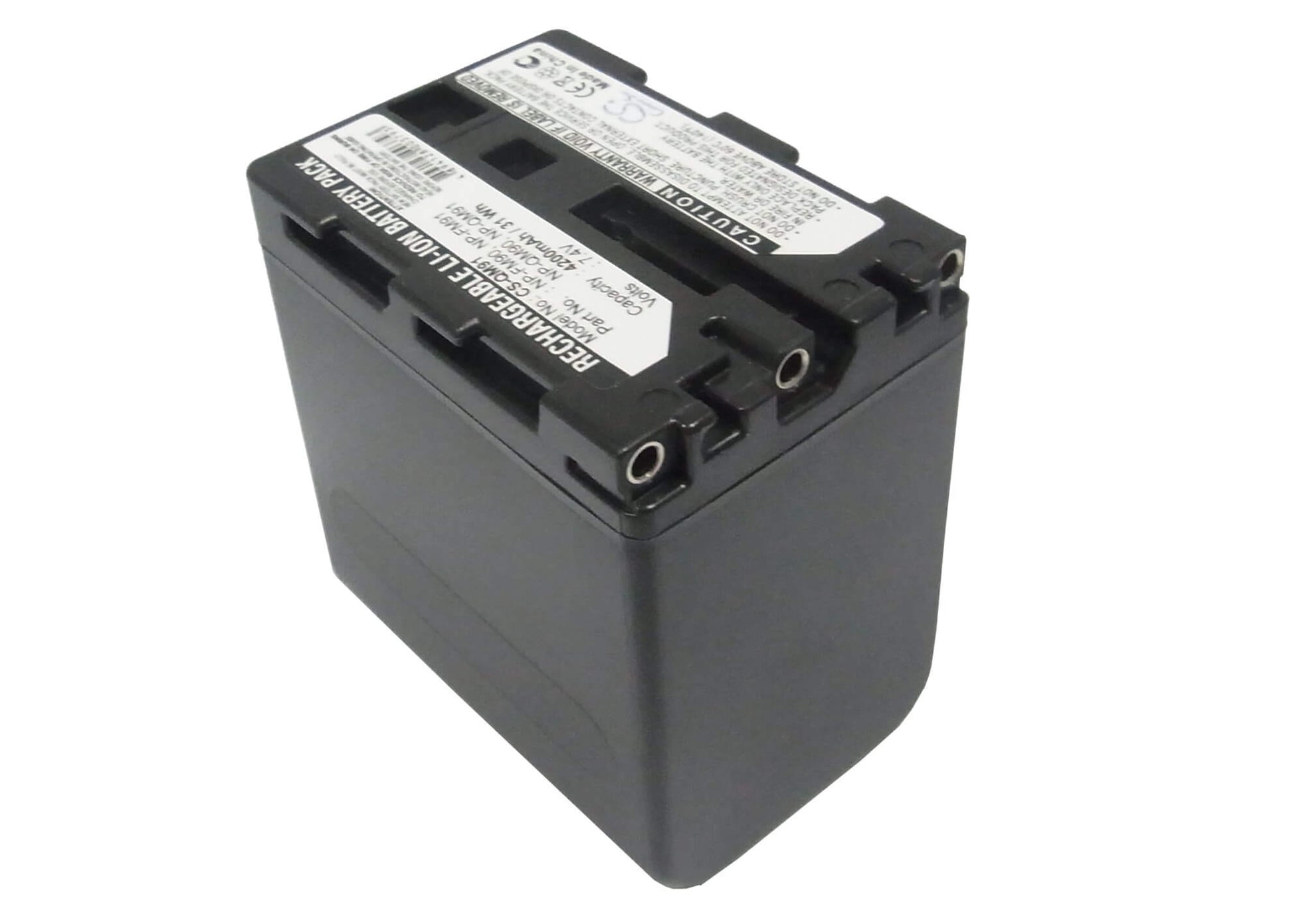 7.4V, 4200mAh, Li-ion Battery fits Sony, Ccd-trv108, Ccd-trv118, 31.08Wh