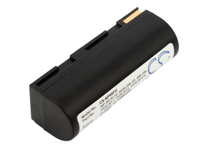 3.7V, 1400mAh, Li-ion Battery fits Mitsubishi, Microelite 3300, 5.18Wh