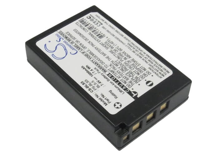 7.4V, 1000mAh, Li-ion Battery fits Olympus, E-pc2, E-pl5, 7.4Wh