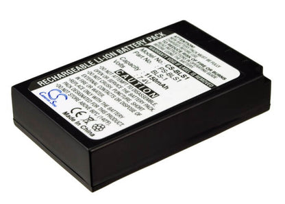 7.4V, 1150mAh, Li-ion Battery fits Olympus, E-400, E-410, 8.51Wh