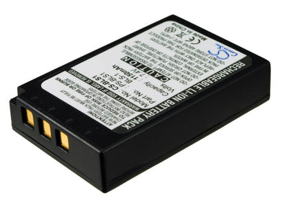 7.4V, 1150mAh, Li-ion Battery fits Olympus, E-400, E-410, 8.51Wh