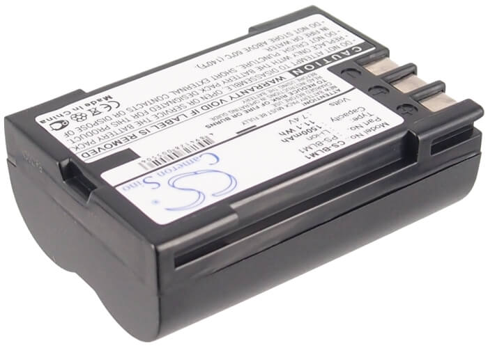 7.4V, 1500mAh, Li-ion Battery fits Olympus, C-7070, C-8080 Wide Zoom, 11.1Wh