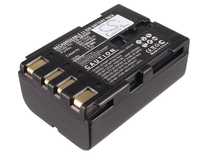 7.4V, 1100mAh, Li-ion Battery fits Jvc, Cu-vh1, Cu-vh1us, 8.14Wh