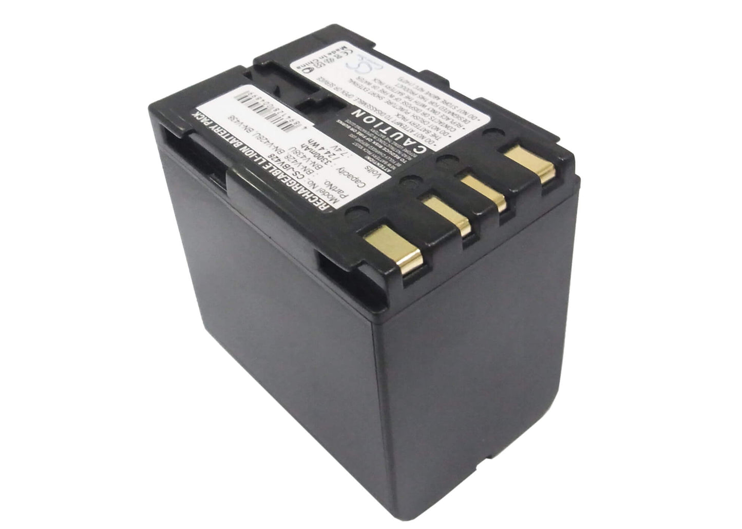 7.4V, 3300mAh, Li-ion Battery fits Jvc, Cu-vh1, Cu-vh1us, 24.42Wh