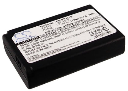 7.4V, 1100mAh, Li-ion Battery fits Samsung, Nx10, Nx100, 8.14Wh