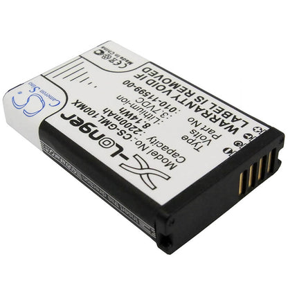 3.7V, 2200mAh, Li-ion Battery fits Garmin, E1gr, E1grvirbelite, 8.14Wh