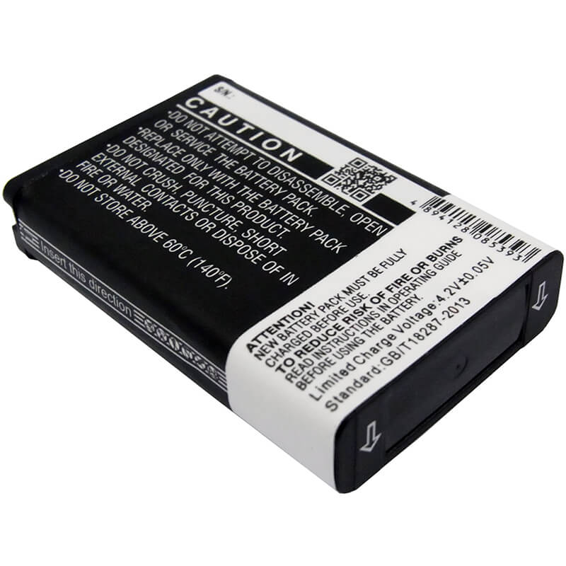 3.7V, 2200mAh, Li-ion Battery fits Garmin, E1gr, E1grvirbelite, 8.14Wh