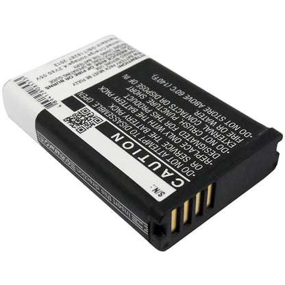 3.7V, 2200mAh, Li-ion Battery fits Garmin, E1gr, E1grvirbelite, 8.14Wh