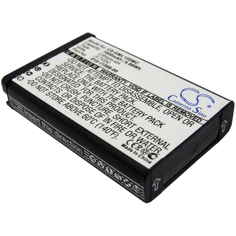 3.7V, 1800mAh, Li-ion Battery fits Garmin, E1gr, E1grvirbelite, 6.66Wh