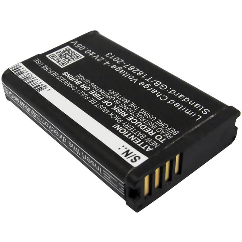 3.7V, 1800mAh, Li-ion Battery fits Garmin, E1gr, E1grvirbelite, 6.66Wh