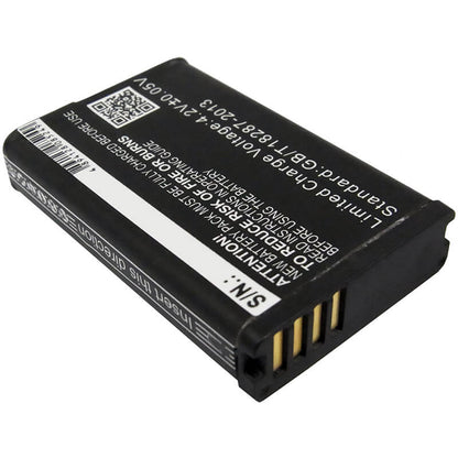 3.7V, 1800mAh, Li-ion Battery fits Garmin, E1gr, E1grvirbelite, 6.66Wh
