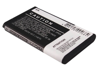 Camera 3.7V, 1100mAh, Li-ion Battery fits Nokia, 2115i, 2116, 4.07Wh