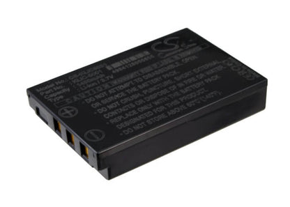 Camera 3.7V, 1400mAh, Li-ion Battery fits Kodak, Easyshare Dx6490, Easyshare Dx7440, 5.18Wh