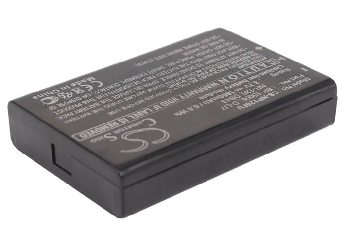 3.7V, 1800mAh, Li-ion Battery fits Speed, Hd-120z, Hd-50z, 6.66Wh