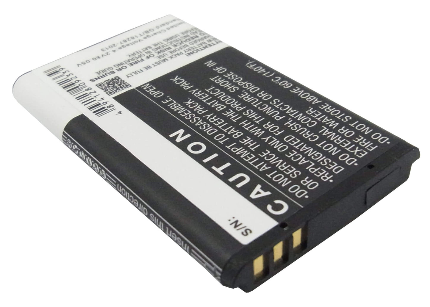 Camera 3.7V, 1200mAh, Li-ion Battery fits Toshiba, Ip4100, 4.44Wh