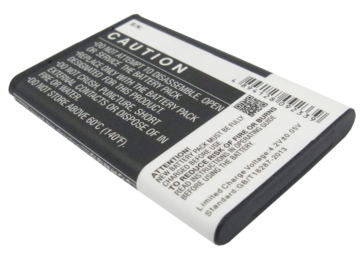 Camera 3.7V, 1200mAh, Li-ion Battery fits Toshiba, Ip4100, 4.44Wh