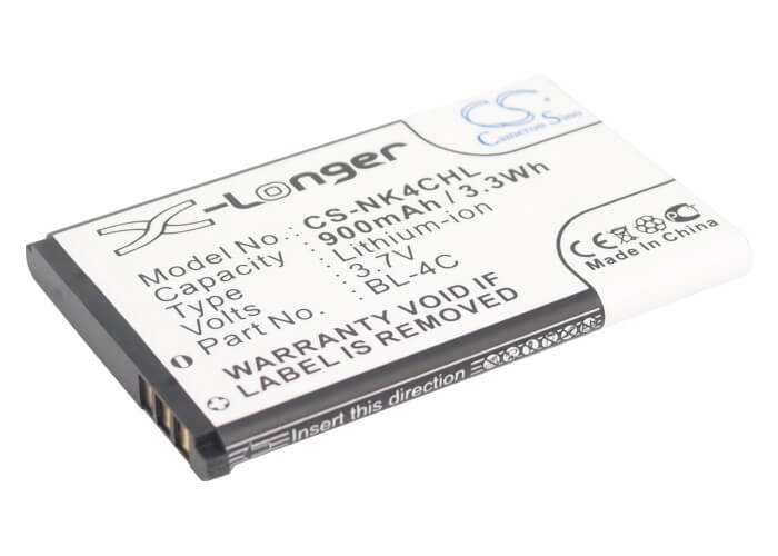 Camera 3.7V, 900mAh, Li-ion Battery fits Svp, 600, 700, 3.33Wh