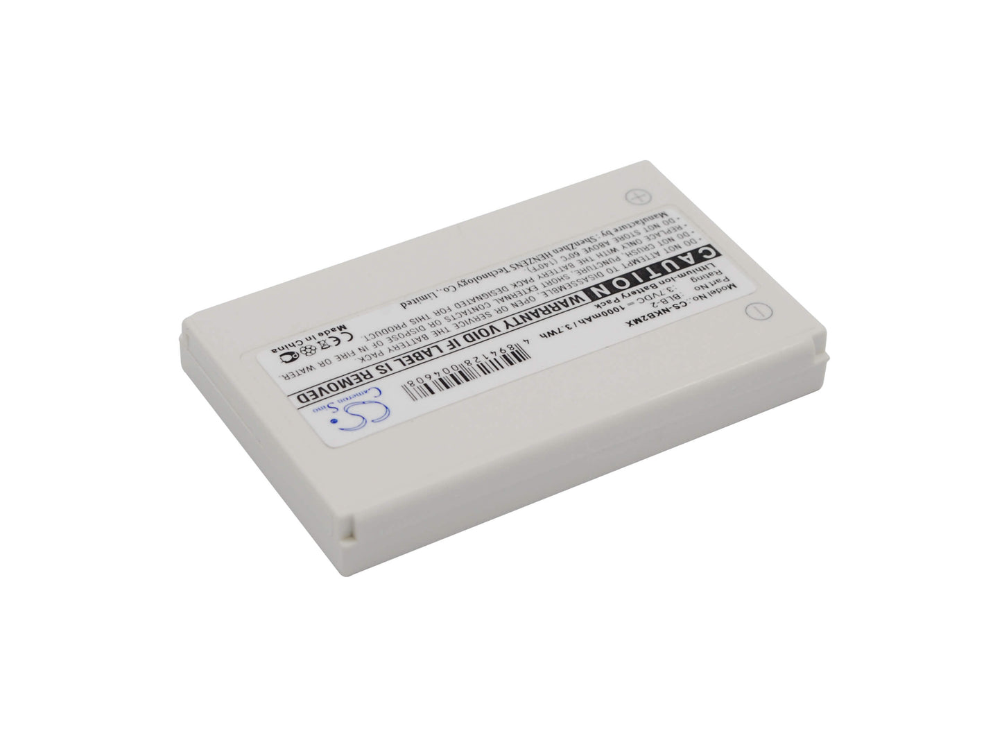 Camera 3.7V, 1000mAh, Li-ion Battery fits Svp, Dv-8300, Us-p, 3.7Wh
