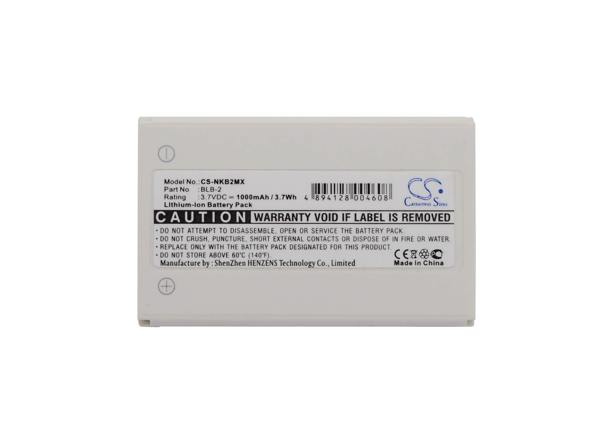 Camera 3.7V, 1000mAh, Li-ion Battery fits Aiptek, Mpvr Digital Media, 3.7Wh