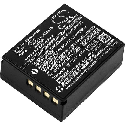 7.4V, 2250mAh, Li-ion Battery fits Olympus, E-m1, E-m1 Mark Ii, 16.65Wh