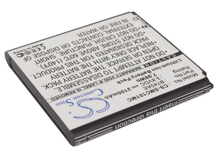 3.8V, 2100mAh, Li-ion Battery fits Samsung, Galaxy K, Galaxy S4 Zoom Lte, 7.98Wh