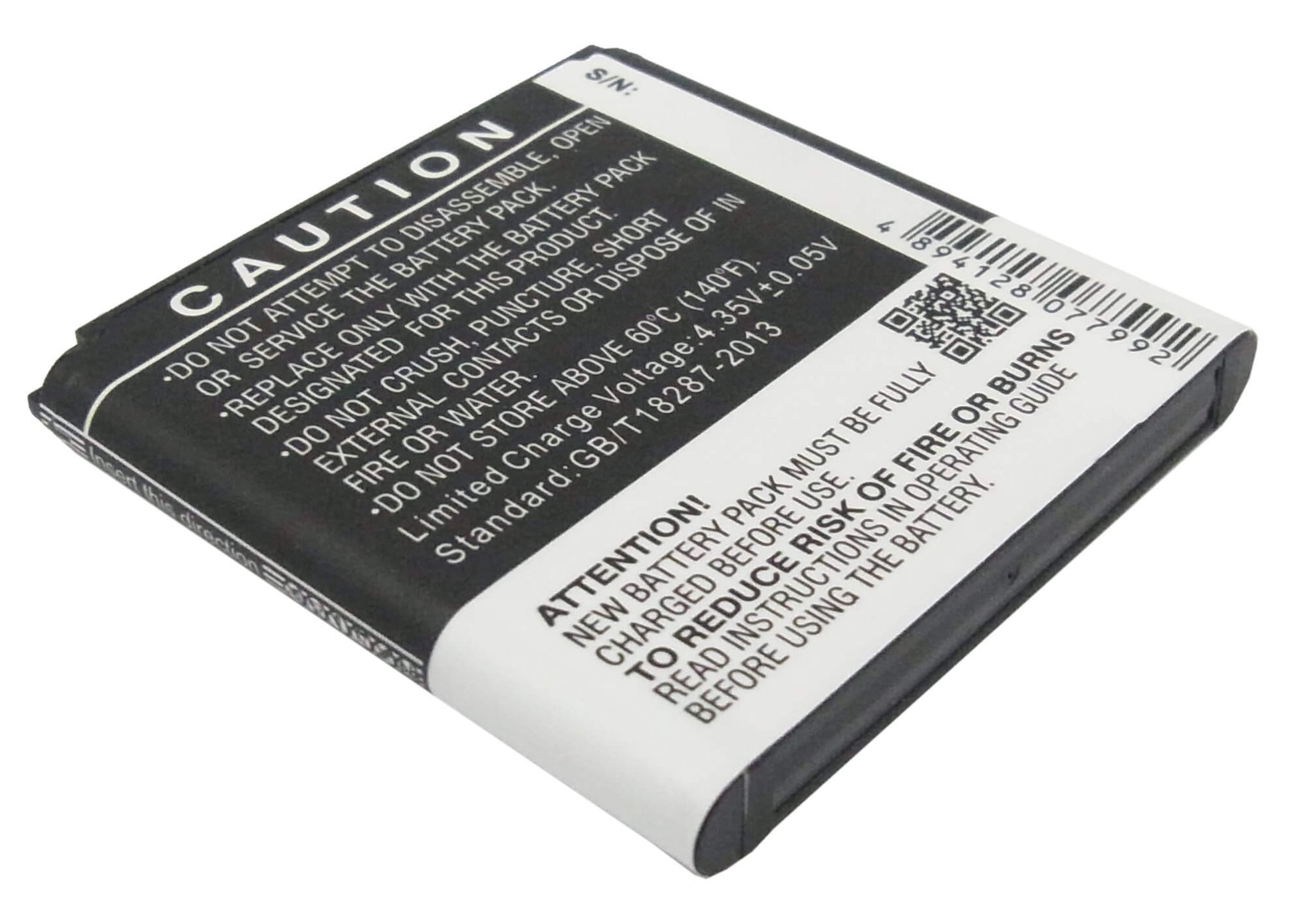 3.8V, 2300mAh, Li-ion Battery fits Samsung, Galaxy K, Galaxy S4 Zoom Lte, 8.74Wh