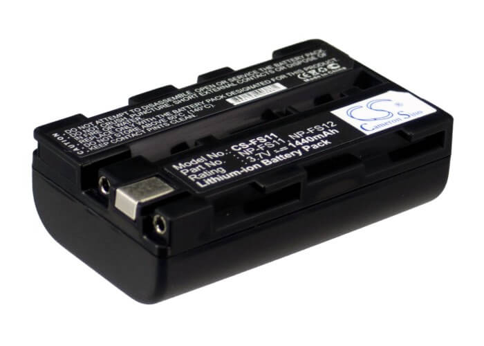 3.7V, 1440mAh, Li-ion Battery fits Sony, Ccd-cr1, Ccd-cr1e, 5.328Wh