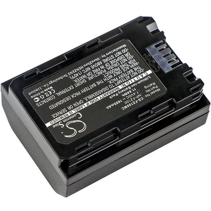 7.4V, 1600mAh, Li-ion Battery fits Sony, A7 Mark 3, A7r Mark 3, 11.84Wh