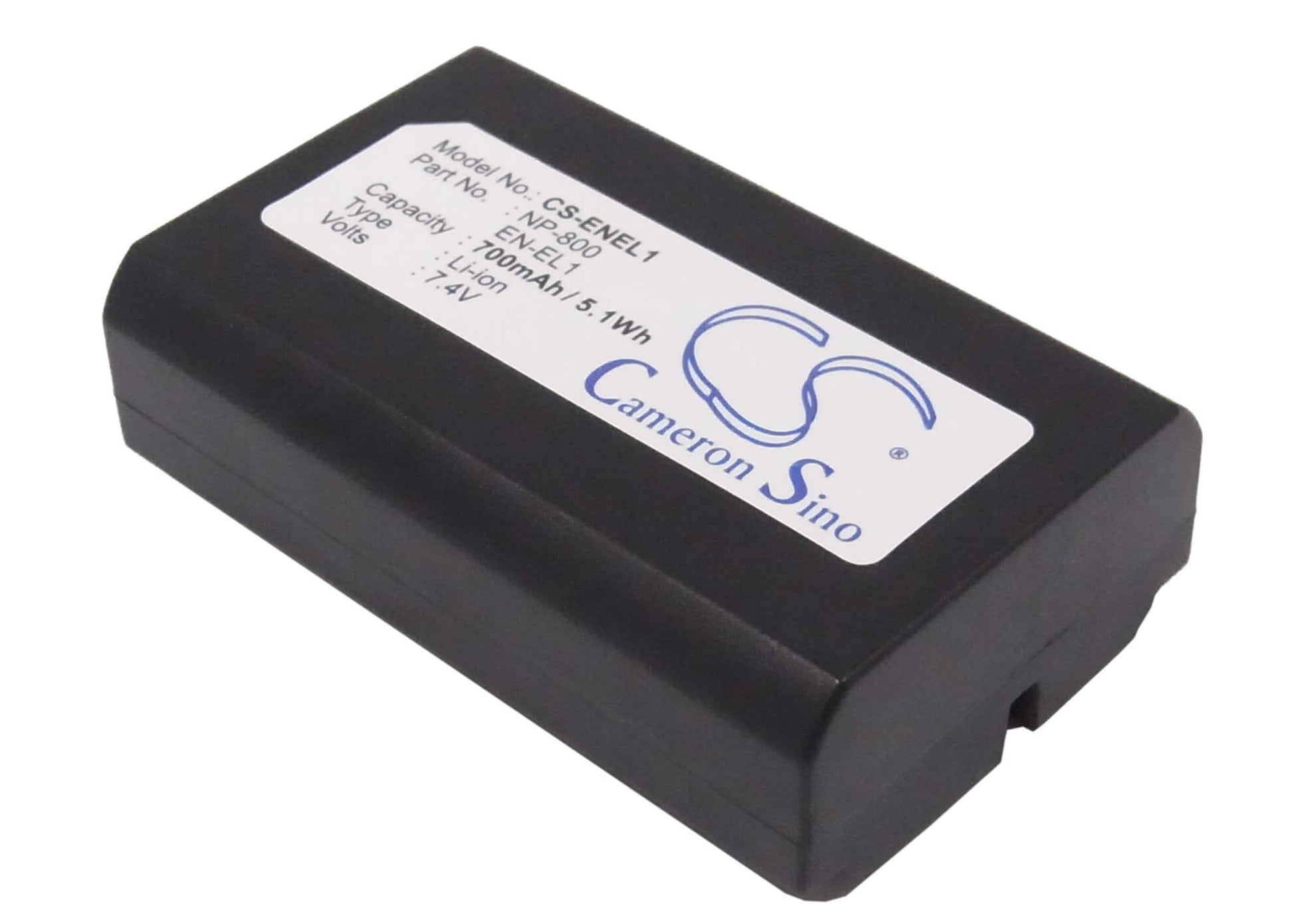 7.4V, 700mAh, Li-ion Battery fits Minolta, Dg-5w, Dimage A200, 5.18Wh