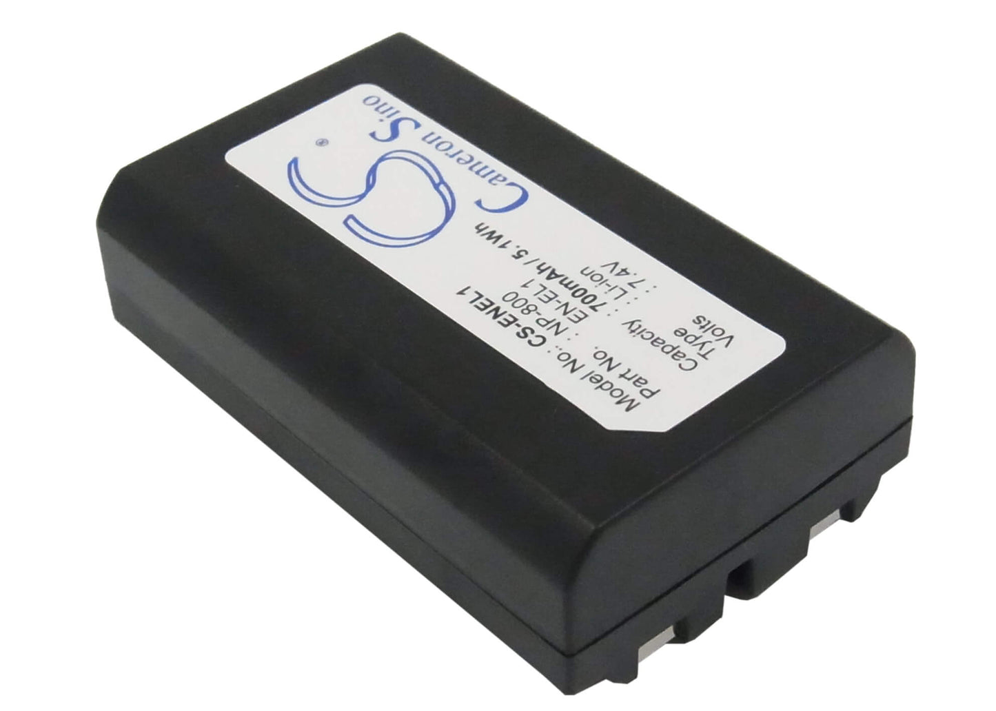 7.4V, 700mAh, Li-ion Battery fits Minolta, Dg-5w, Dimage A200, 5.18Wh