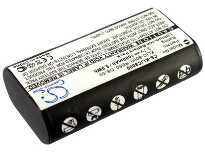 3.7V, 1600mAh, Li-ion Battery fits Jay-tech, Jay-cam I4800, 5.92Wh