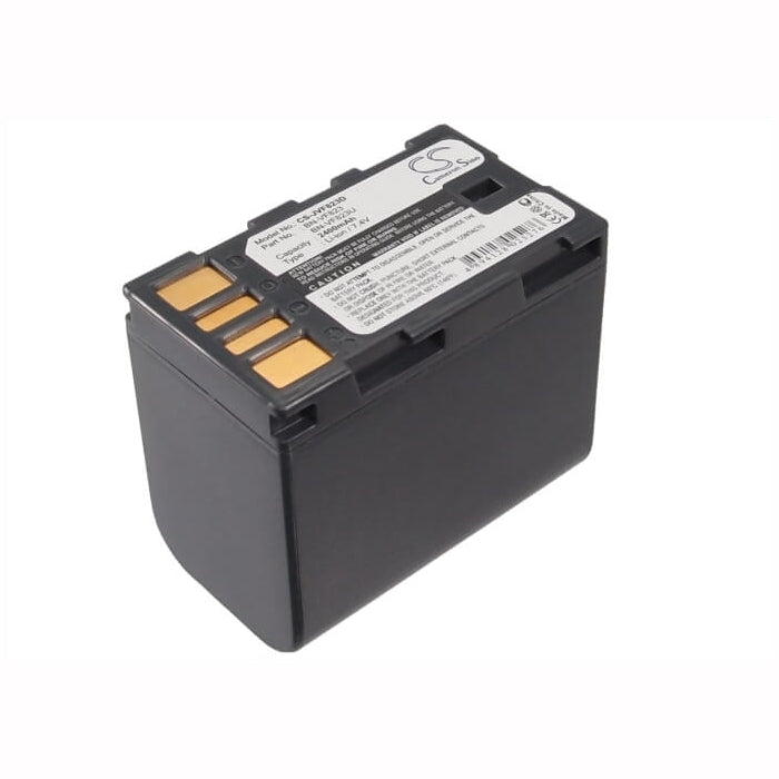 7.4V, 2400mAh, Li-ion Battery fits Jvc, Ex-z2000, Gr-d720, 17.76Wh
