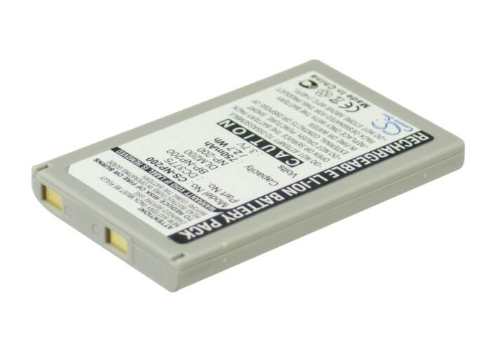 3.7V, 750mAh, Li-ion Battery fits Minolta, Dimage X, Dimage Xg, 2.775Wh