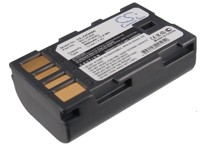 7.4V, 800mAh, Li-ion Battery fits Jvc, Ex-z2000, Gr-d720, 5.92Wh