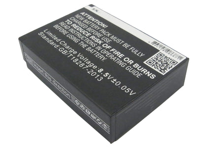 7.4V, 850mAh, Li-ion Battery fits Kodak, Pixpro Az651, Pixpro Az651 Astro Zoom, 6.29Wh